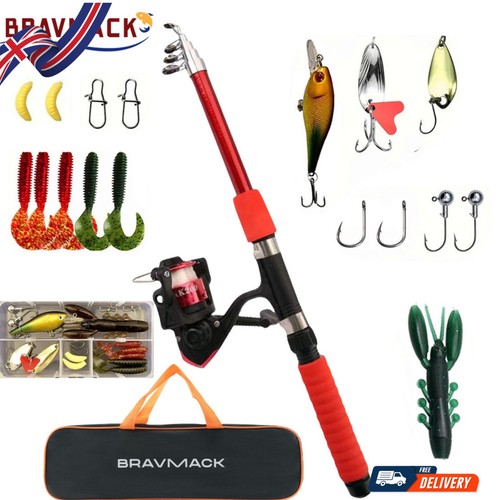 Telescopic fishing rod - fishing,