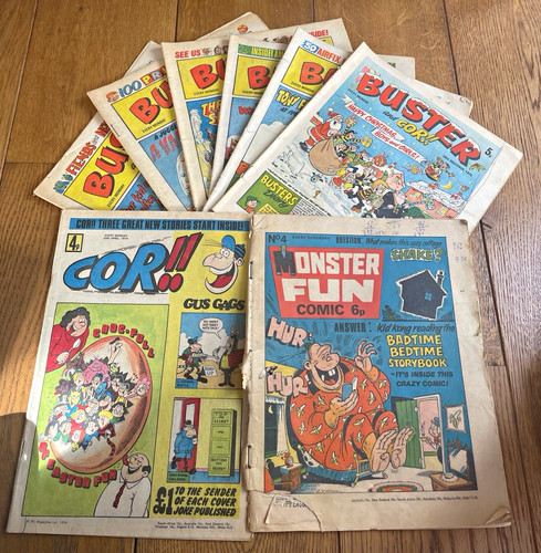 Vintage 1974 cor comic - comic, +