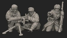 28mm WW2 Finnish - Maxim HMG &
