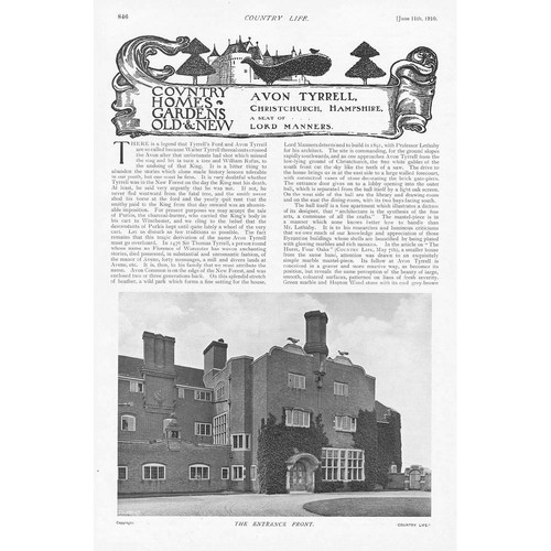 Avon tyrrell manor hampshire - tyrrell,