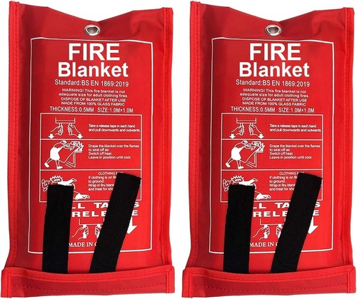 Quick release fire blanket - quick-release,