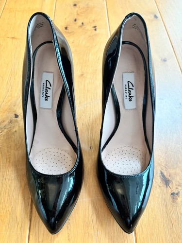 Worn once black patent - once,