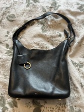 Black leather Radley tote bag