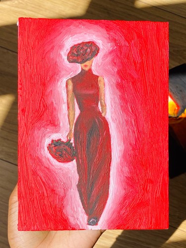 Fashion oil painting - ,