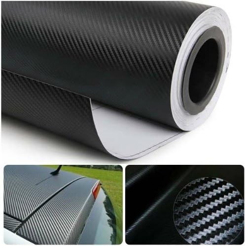 Carbon fibre vinyl - carbon, car