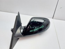 AUDI A6 C7 MANUAL FOLD WING MIRROR LEFT SIDE IN BLACK LY9B 2012