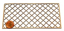 Dolls house trellis fence - dolls,