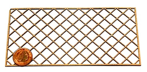 Dolls house trellis fence wood - trellis,