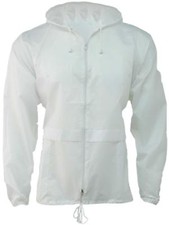 New White Kagool Cagoule