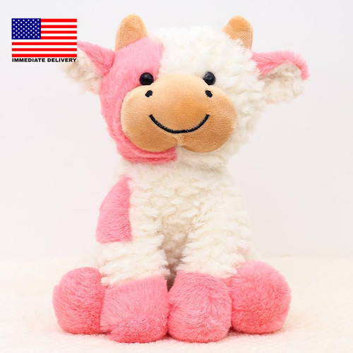 Cute cow plush stuffed animal - plush,