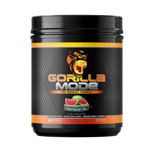 Gorilla mode pre workout - gorilla,