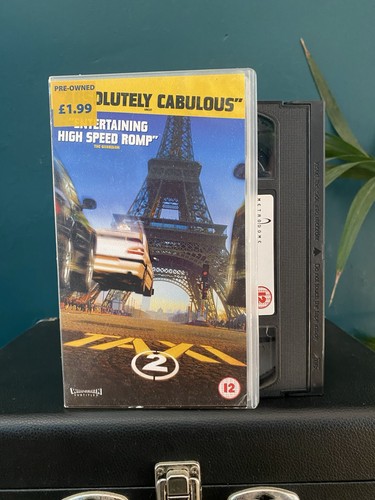 Taxi vhs video tape ex - -,