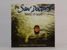 THE SAW DOCTORS WORLD OF GOOD (H81) 4 Track CD Single including Picture Sleeve S