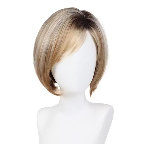 Short wigs with bangs fashion - short,