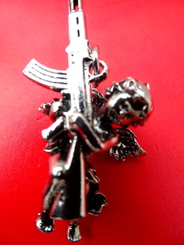 Angel machine gun - angel, unusual