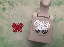 Rare Martha Stewart LARGE LACE Butterfly Card Craft Punch Cutter