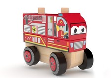 J’adore Fire Truck Wooden