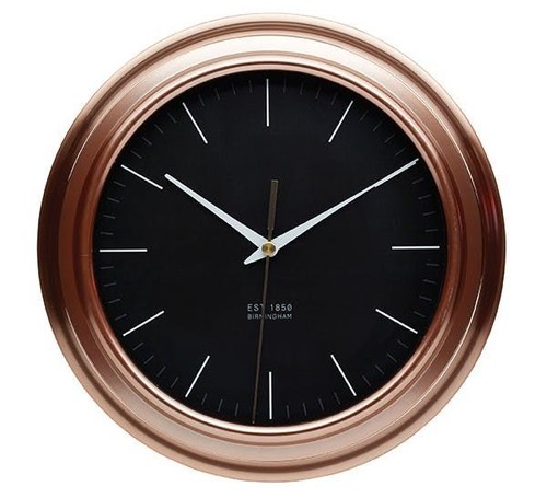 Kitchencraft round wall clock - round,