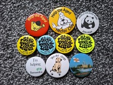 Collection of Charity Pin Badges c1990s
