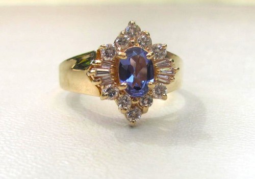 Vintage 14k tanzanite and - vintage,