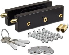 Garage Door Lock - Black