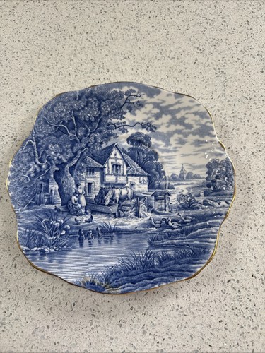 Blue willow decoration plate - willow,
