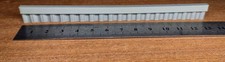 6 x N Gauge 1:148 Canal Wall Sheet Piling (1.6m) Scenery Building (Grey)