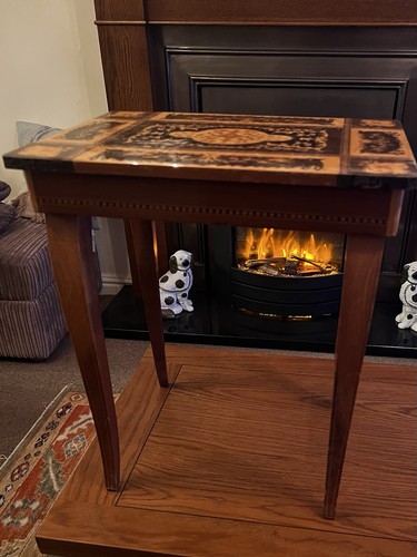 Vintage italian inlaid wood - vintage,