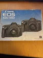 Canon EOS 620 / 650 Camera Instruction Book/ Manual