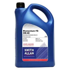 5W-40 Fully Synthetic Engine Oil ACEA A3/B4 API SN VW BMW MB 5 Litre 5L