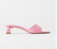 Zara Barbie Pink Real Leather