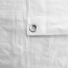 blue/white/green tarpaulin heavy duty twaterproof tarp ground sheet cover