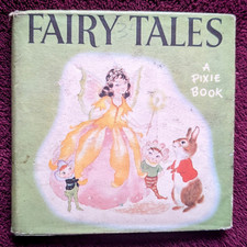 Fairy Tales:  A Pixie Book By Hilda Boswell 1950s Vintage Children's Story Book
