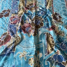 Large Square Silk Scarf  Tie Rack Young British Designers