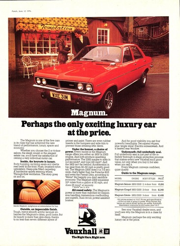 1974 advert vauxhall - 1974,