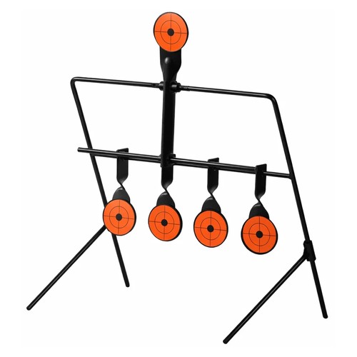 Self resetting air rifle - resetting,