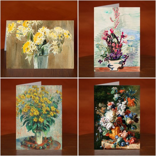 Flowers art print greeting - print,