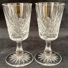 Cut Crystal 4.25” Vintage