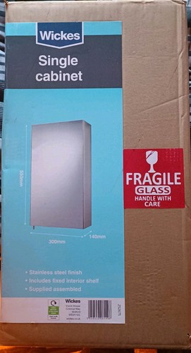 Wickes wall mounted single - mounted,