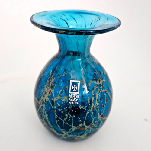 Mdina glass malta - malta, blue