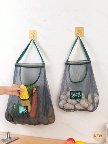 Mesh net bag - bag, reusable