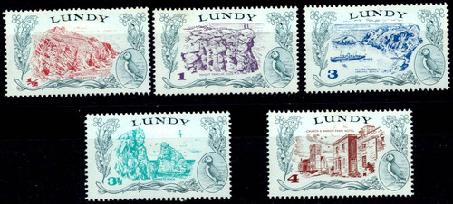 Lundy island 1971 qeii - lundy,