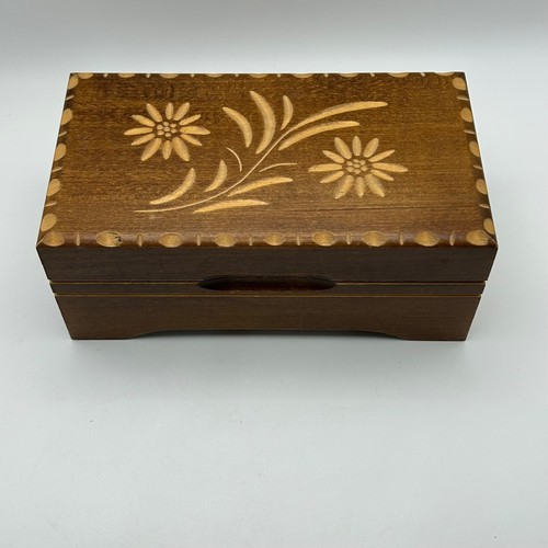 Vintage reuge swiss wooden - vintage,