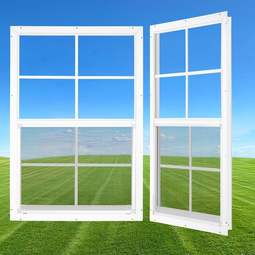 Shed windows 2 pack - x,