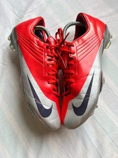 Nike Mercurial Talaria V FG 354551-851 Men's UK 11 Red Grey CR7 Football Boots