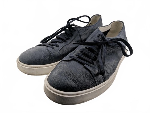Santoni mens navy blue - mens,