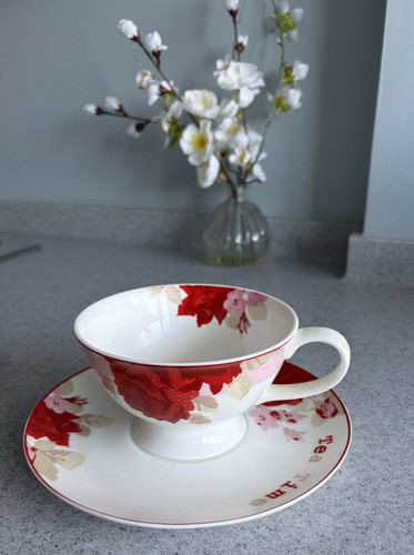 Laura ashley cup - &, saucer