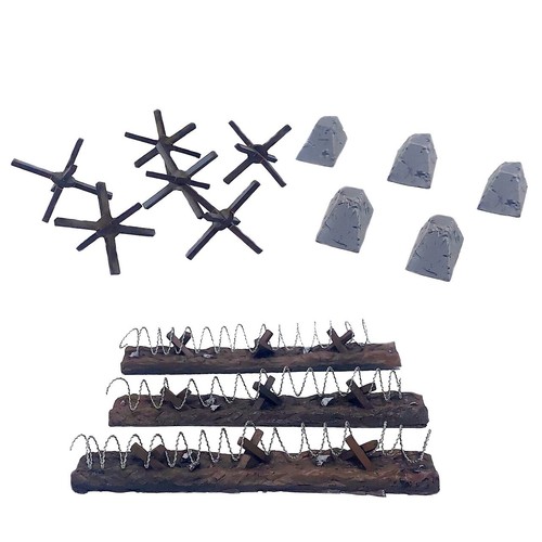 Anti tank wire obstacles - &,