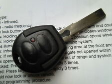 GENUINE SEAT ALHAMBRA&VW SHARAN&FORD GALAXY ETC 2BUTN REMOTE ALARM UNCUT KEY FOB