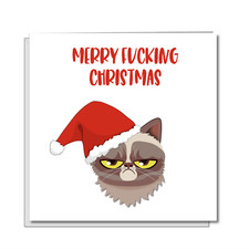Funny Grumpy Cat Christmas